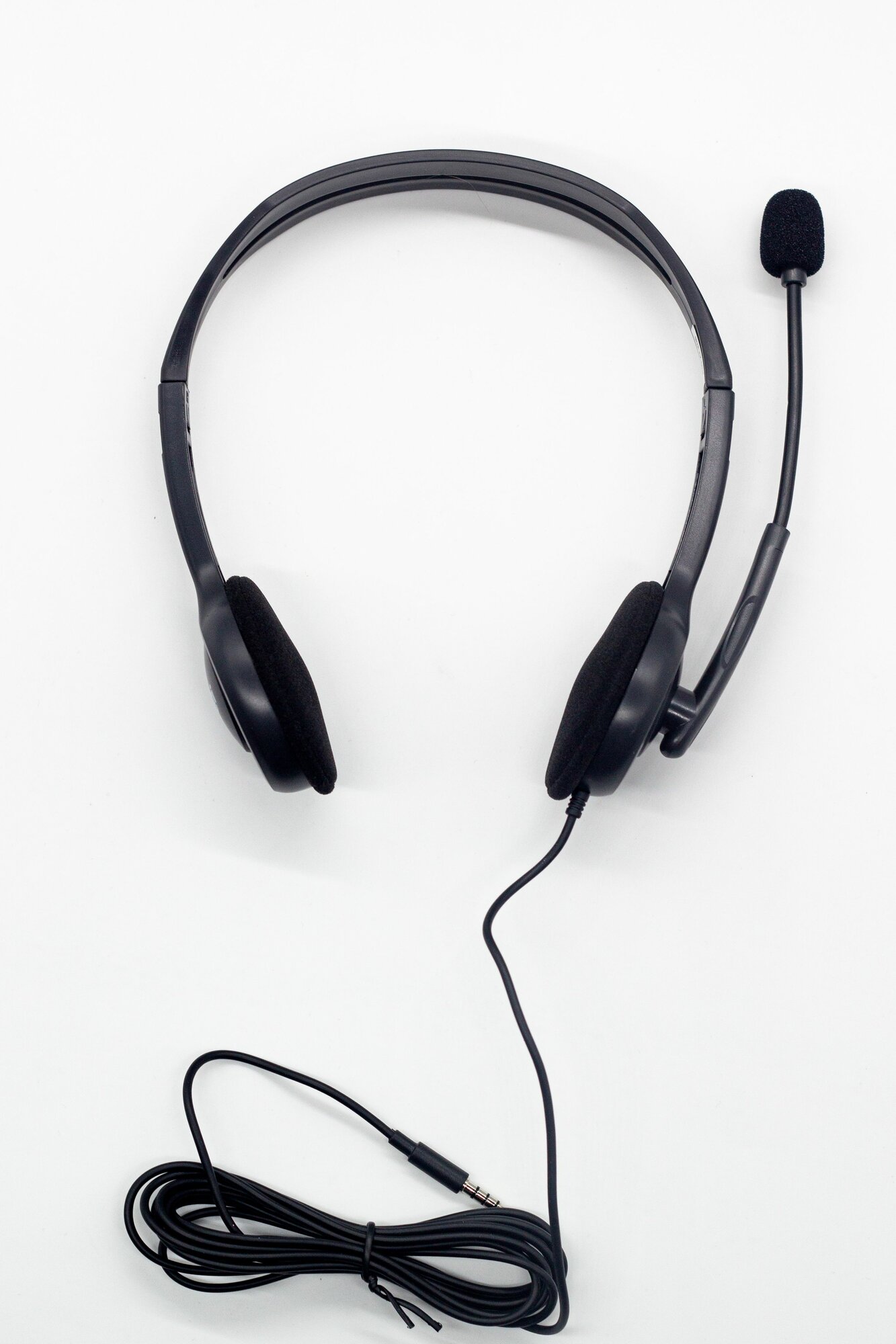 Гарнитура Logitech серый 981-000593 - фото №3