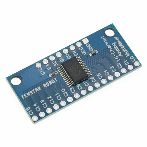 CD4067 Мультиплексор аналоговый 16 каналов (коммутатор) на базе CD74HC4067