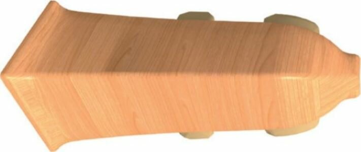 Наружный угол Arbiton MACK60 для плинтуса, 042 Дуб Арена (блистер 2шт)