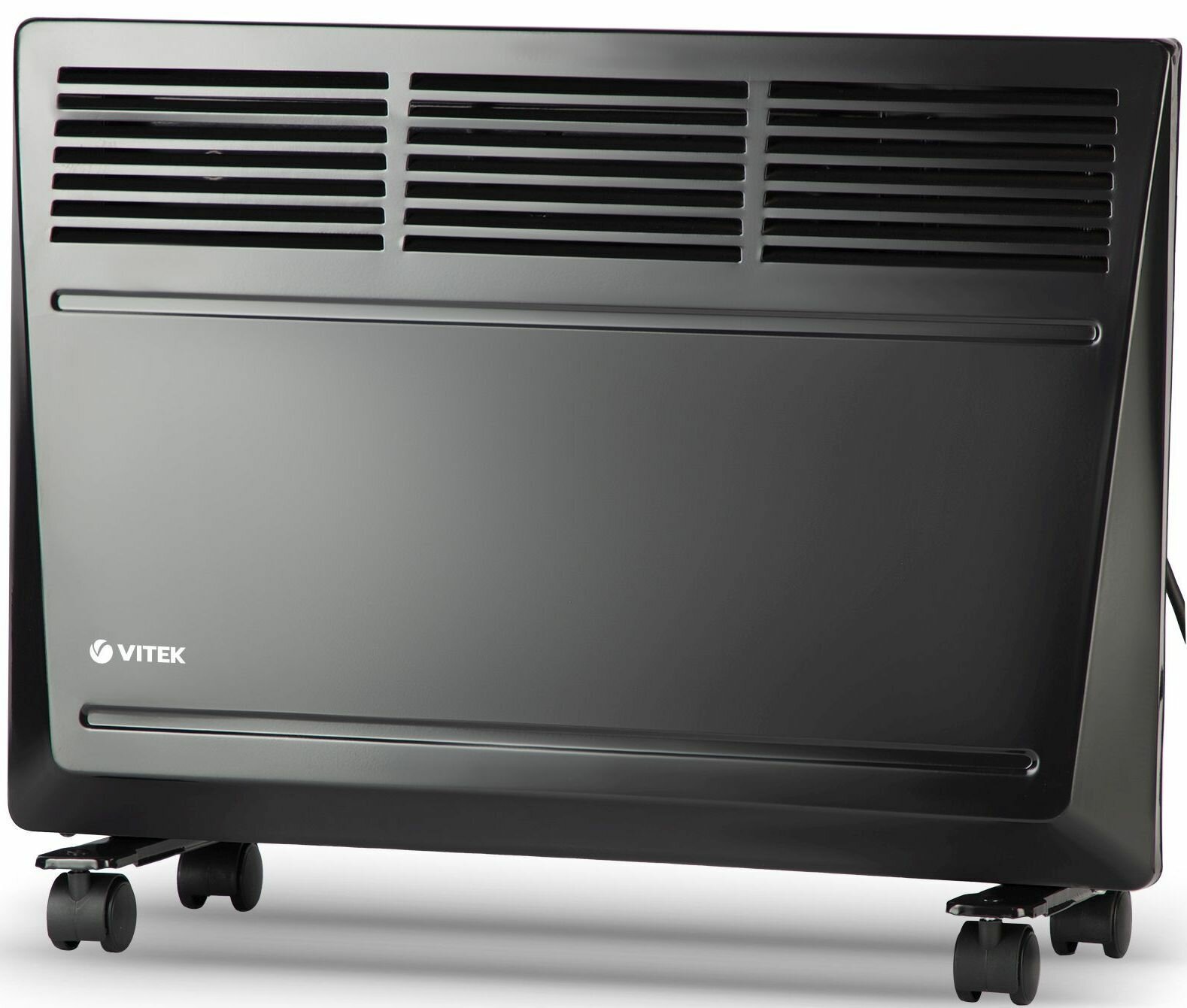 Конвектор Vitek Midnight VT-2194, мощность 1500Вт, режимов мощности 2, механическое управление, площадь обогрева до 20м2
