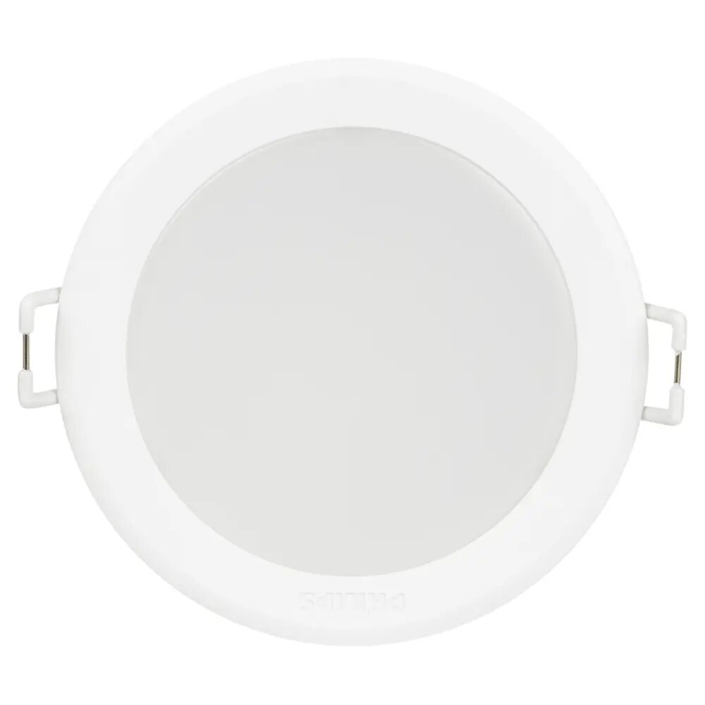 Светильник точечный светодиодный встраиваемый Philips Meson под отверстие 150 мм 10 м² нейтральный белый свет цвет белый