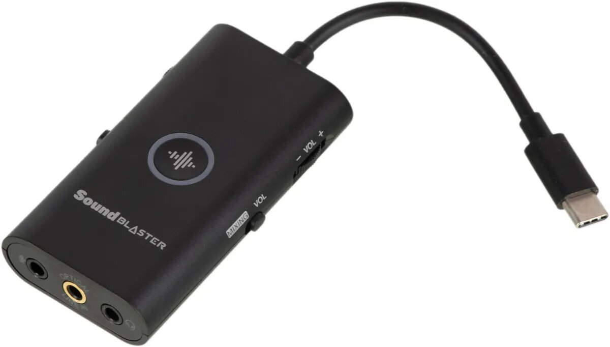 Звуковая карта USB Creative Sound Blaster G3, 7.1, Ret [70sb183000000]