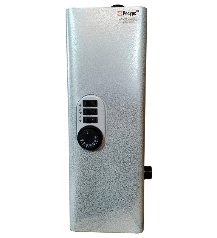 Электрокотел Ресурс ЭВПМ-3 белый одноконтурный однофазный настенный