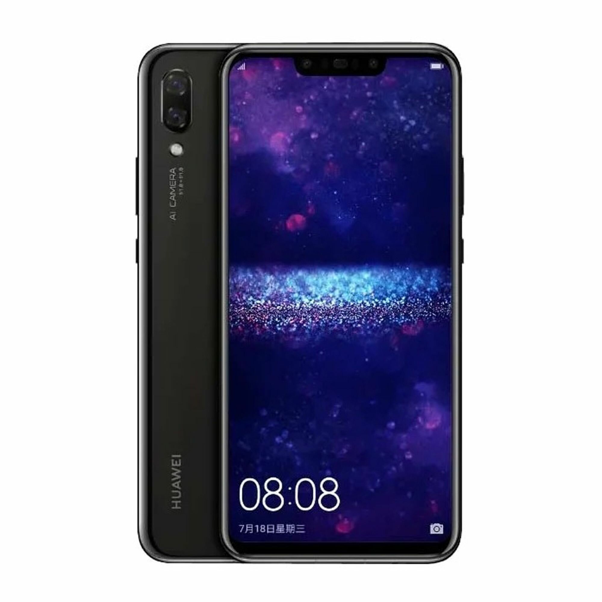 Смартфон HUAWEI Nova3i черный,6/128ГБ