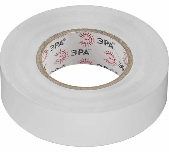 ПВХ-изолента ЭРА 19мм x 20м, белая 2 шт. — фото 1