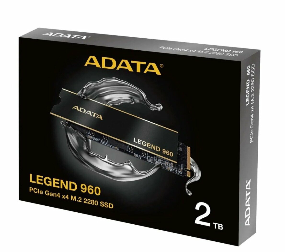SSD накопитель A-Data Legend 960 ALEG-960-2TCS 2ТБ, M.2 2280, PCIe 4.0 x4, NVMe, M.2 — фото 1