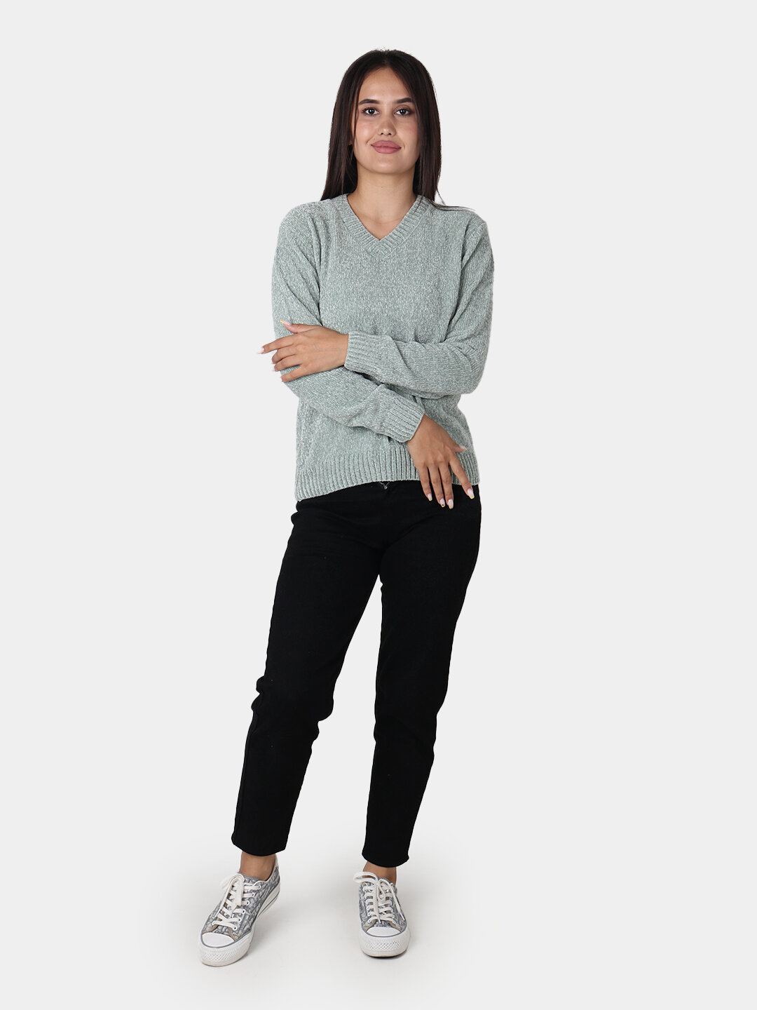 Свитер размер One Size, , мятный — фото 1