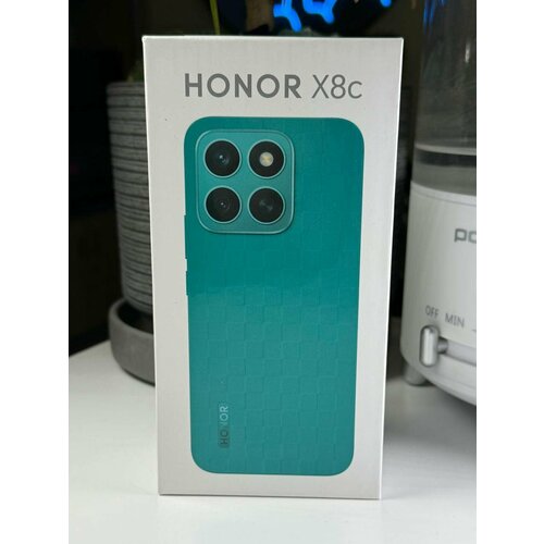 Смартфон Honor x8c 8128 Лунный белый 20000₽
