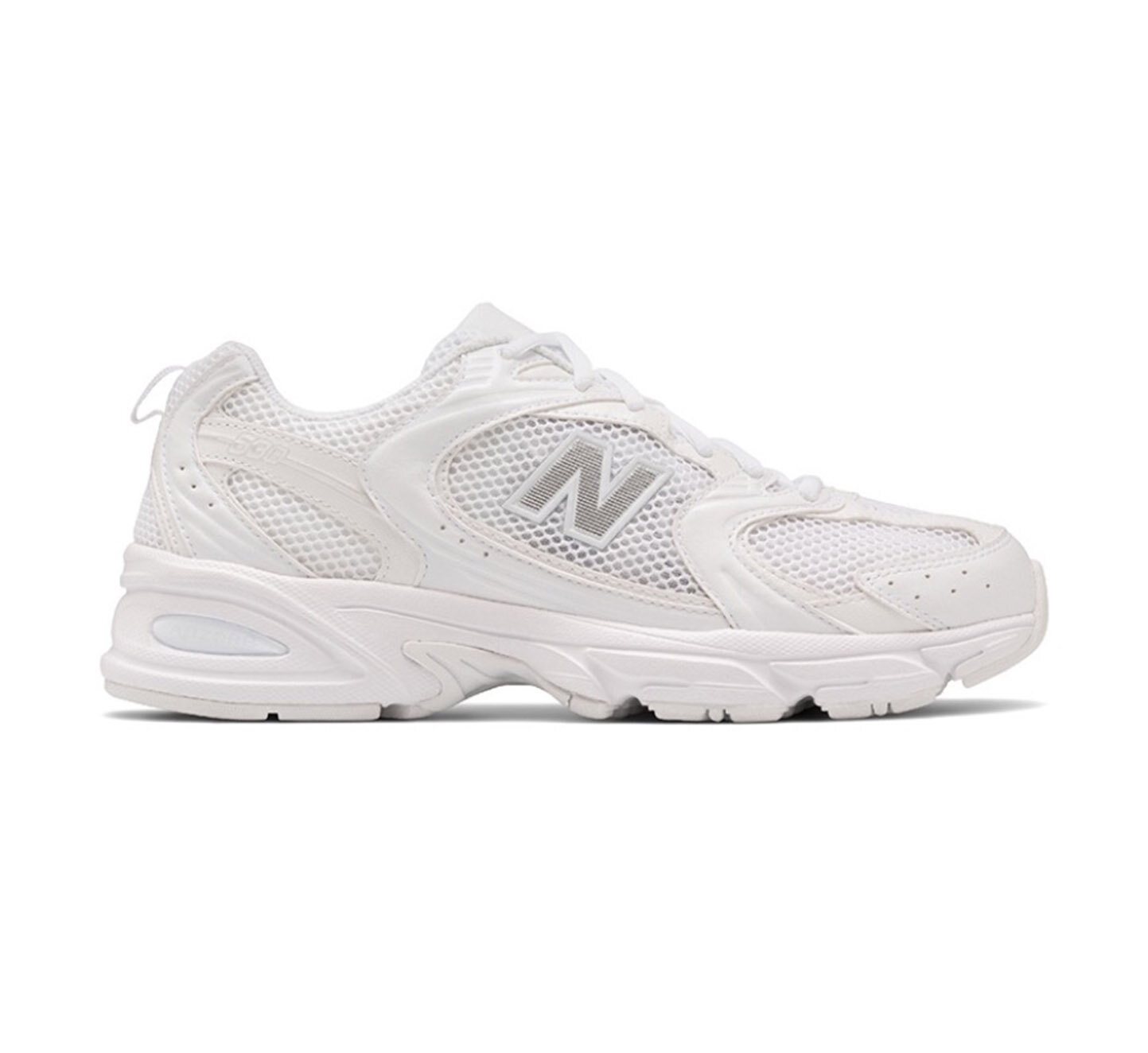 Кроссовки New Balance, размер EUR38/Foot Length 23.5cm, белый — фото 1