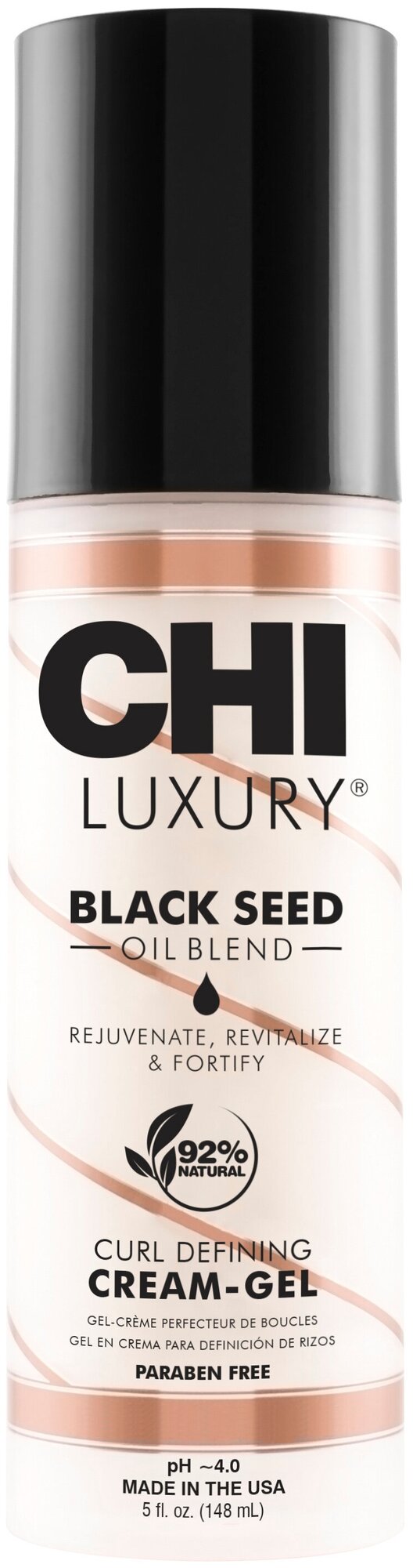 Крем-гель для укладки для вьющихся волос Chi Luxury Black Seed Oil Curl Defining Cream-gel 147 мл CHILCG5