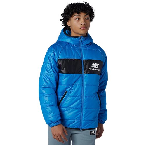 Пуховик с синтетическим наполнителем New Balance NB Athletics Winterized Short Synthetic Puffer Мужчины MJ13513-LSB M