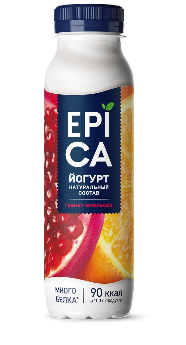 260Г йогурт питьевой 2,5% EPIC - EPICA - фотография № 3