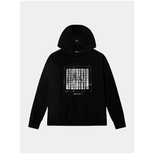 Худи A-COLD-WALL* Foil Grid Hoodie, Черный, XL