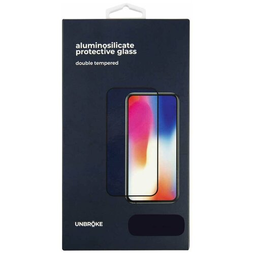 Защитное стекло UNBRÖKE Samsung Galaxy S21 FE, Full Glue, черная рамка
