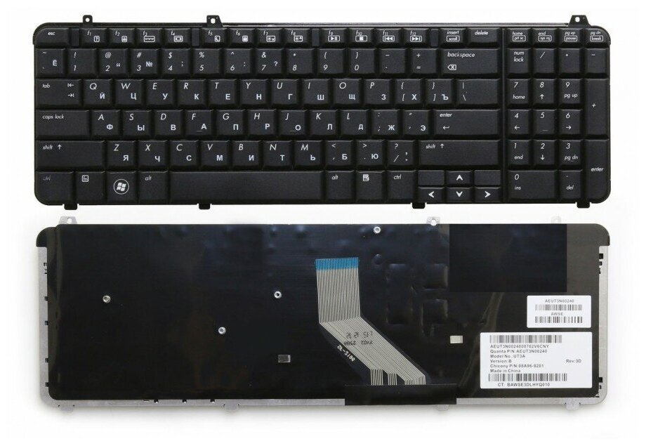 Клавиатура HP Pavilion DV6-1000