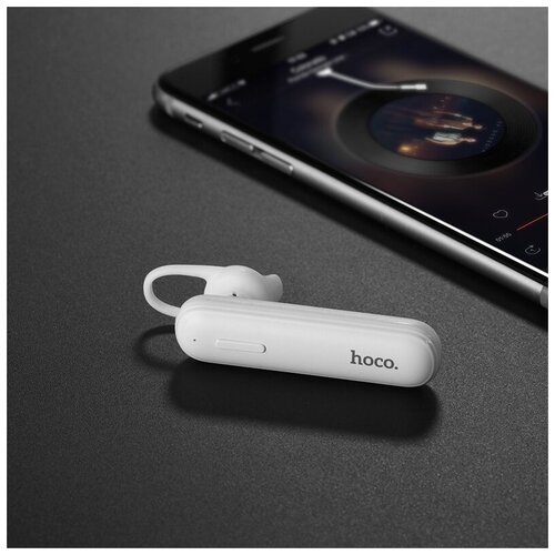 Блютуз гарнитура для бизнеса с микрофоном беспроводная Bluetooth V42 70mAh для телефона Айфон и Андроид 92400₽