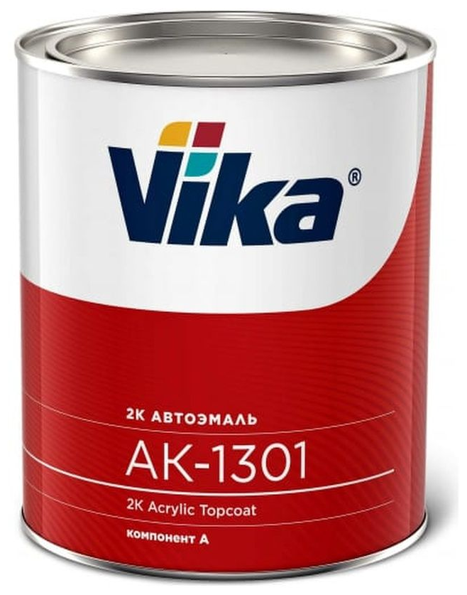 Vika Эмаль АК-1301 защитная глянцевая 0,95 мл VIKA 18-000079