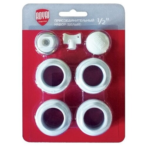 Набор присоединительный Royal Thermo 12 white 740₽
