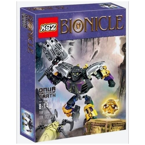 Конструктор Бионикл Bionicle Онуа-Мастер Земли 108 деталей