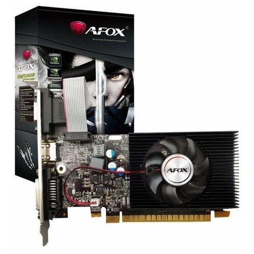 Видеокарта AFOX GT740 LP Single fan 4GB GDDR3 128bit VGA DVI HDMI (780629) видеокарта afox nvidia geforce gtx750 4gb ddr5 128 bit dvi hdmi vga atx single fan rtl