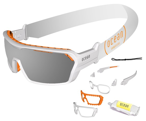 Солнцезащитные очки OCEAN  OCEAN Chameleon Matt White / Revo Grey Polarized lenses