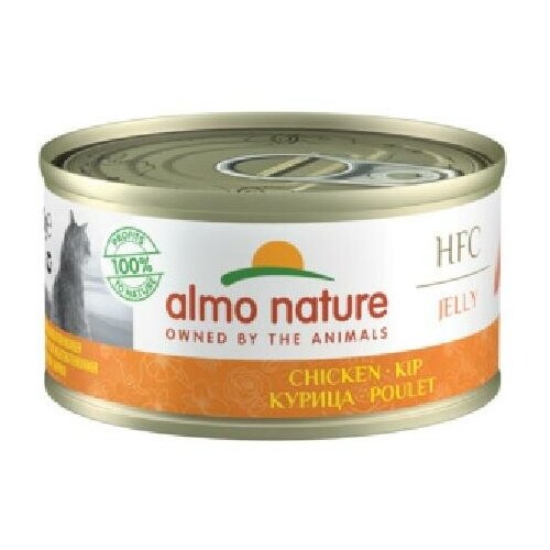 Almo Nature консервы Консервы для Кошек Курица в желе (HFC - Jelly - Chicken) 9410H | Legend HFC Adult Cat Imperial Chicken 0,07 кг 24180 (9 шт)