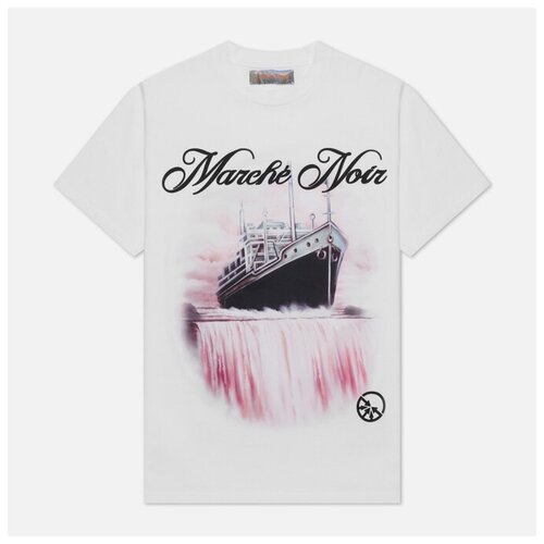 фото Мужская футболка m+rc noir abysses белый , размер s