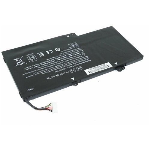 Аккумулятор для ноутбука HP NP03XL HSTNN-LB6L 760944-421 761230-005 11,4V 43Wh код mb012895 аккумулятор для ноутбука hp envy x360 13 ag hstnn ib8k kc04xl