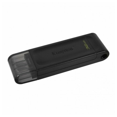 Флеш-память Kingston DataTraveler 70, USB-C 3.2 G1, черн, DT70/32GB