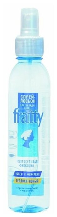 фото Фратти спрей-лосьон для укладки волос сверхсильная фиксация