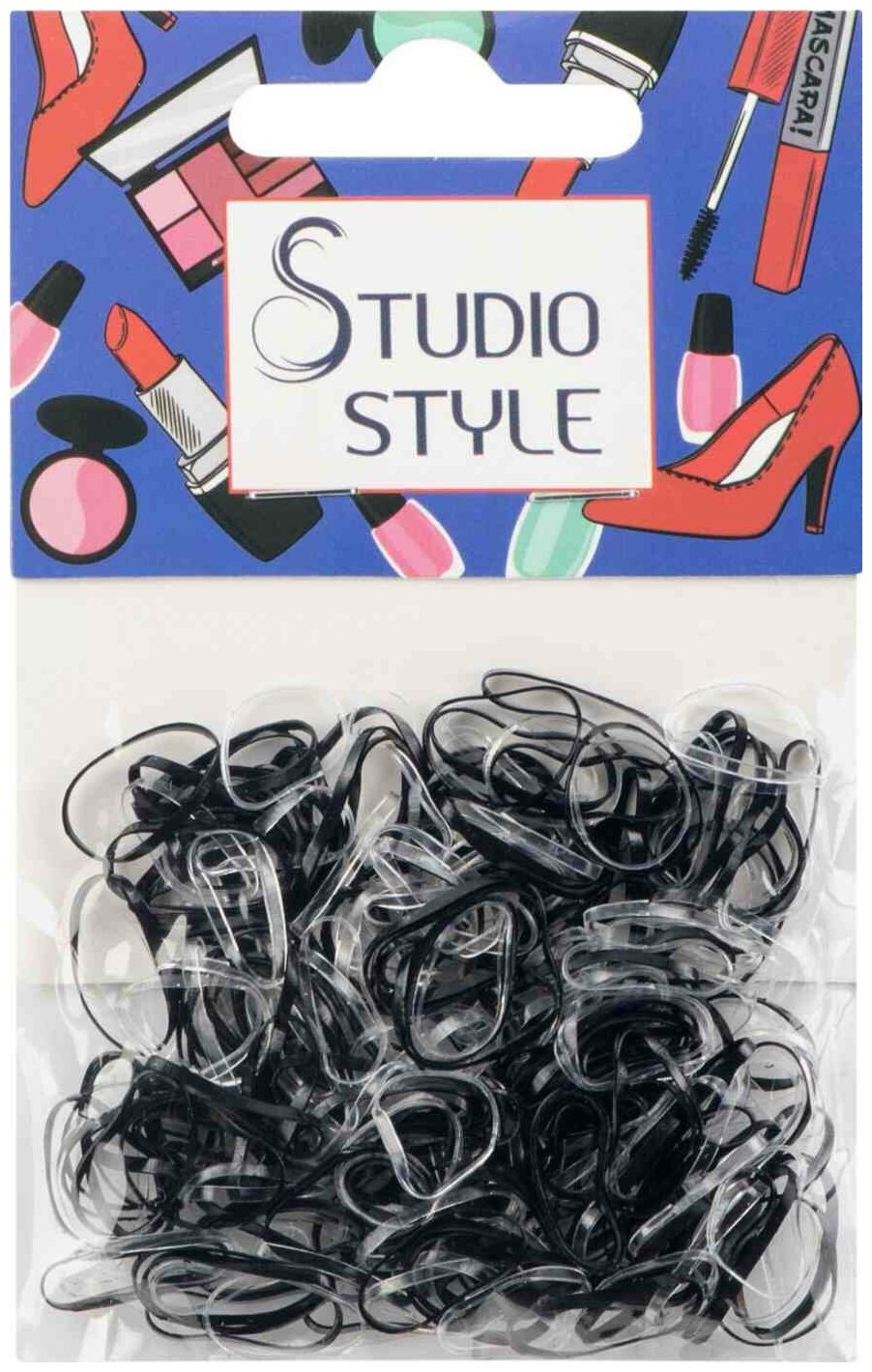 Набор для волос мини-крабики и мини-резинки Studio Style, 30 шт - фото №5