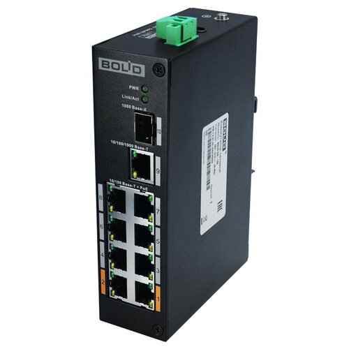 Коммутатор Болид SW-108 версия 2 1300000₽