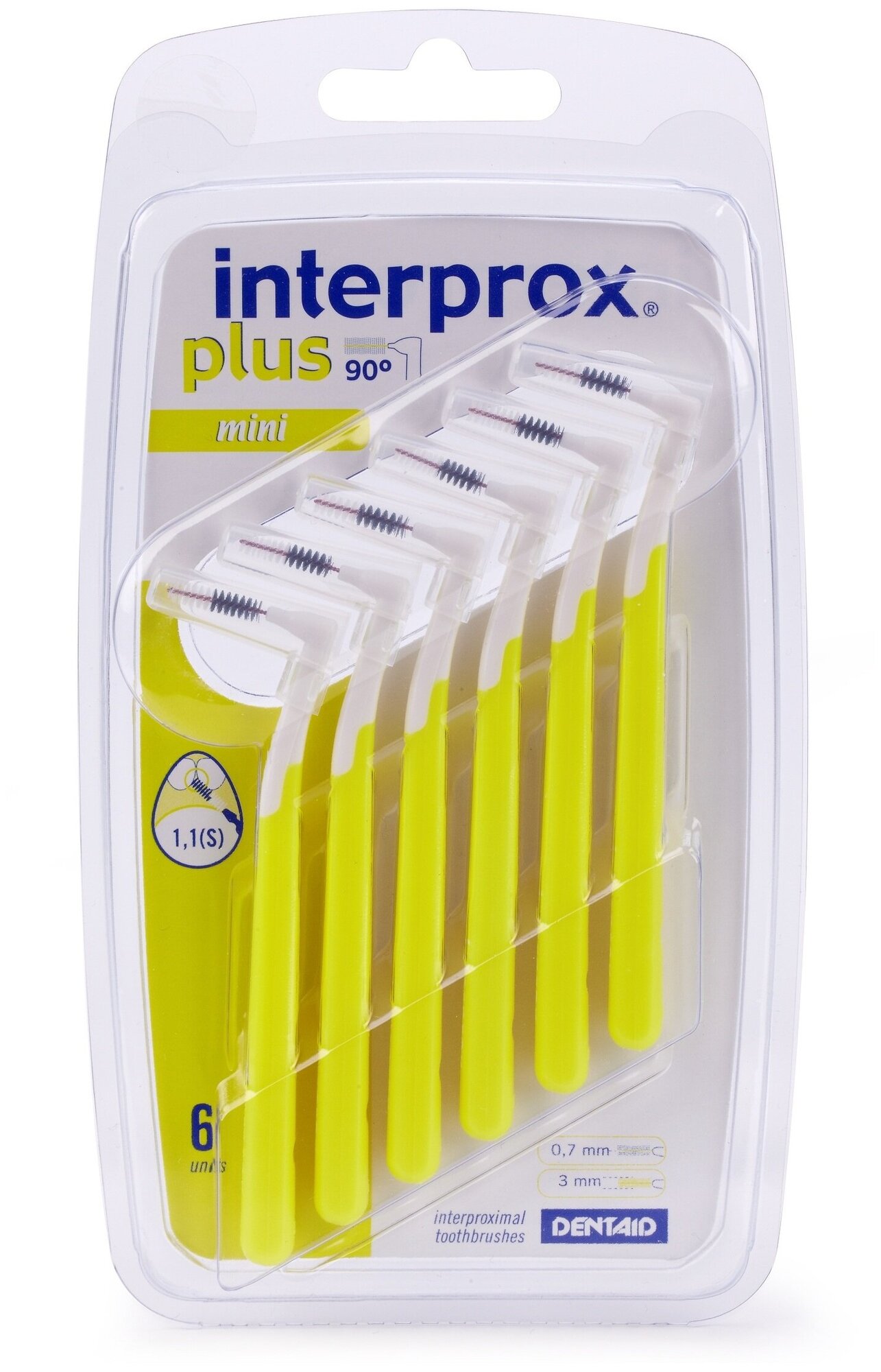 Ершик межзубный Interprox Plus Mini 6 шт