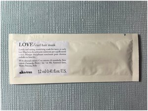 Фото DAVINES - LOVE CURL mask - Маска для усиления завитка, 12 мл