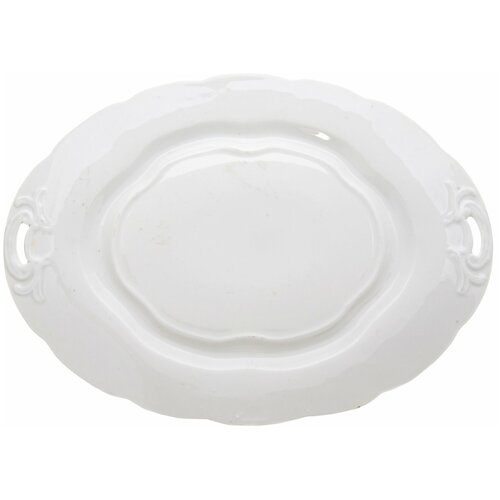 Подставка для блюда с рельефным декором, фарфор, Западная Европа, 1880-1920 гг.