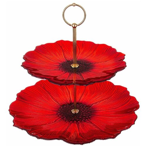 Этажерка 2х-ярусная мак 21см/28см KSG-339-193