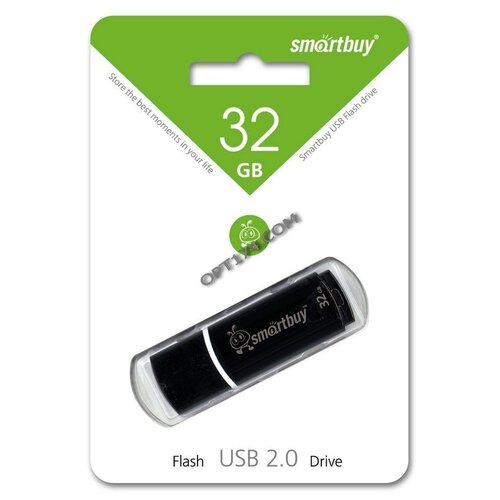 Флэш USB 32Gb Smart Buy Crown Black