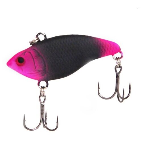 фото Воблер для рыбалки mottomo vispo 40s 4g, раттлин тонущий для спиннинга, троллинга. приманка на жереха, окуня black pink