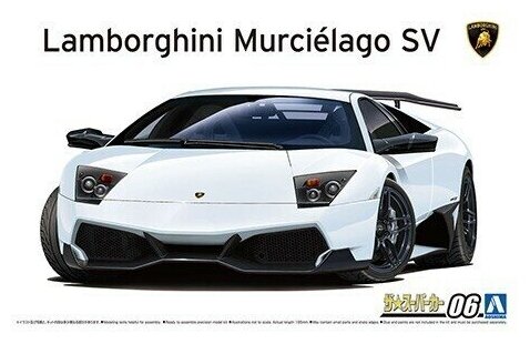 Сборная модель AOSHIMA 05901 Lamborghini Murcielago LP670-4 SV, 1/24