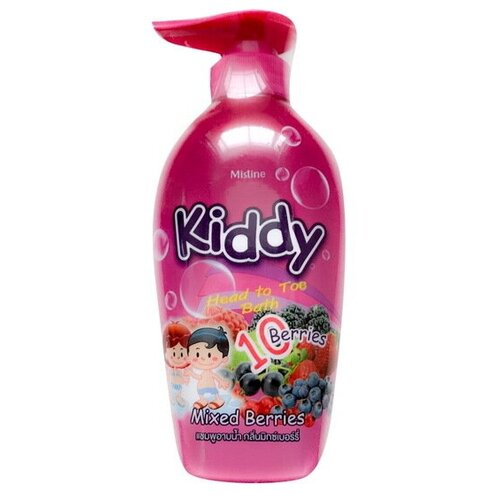 Шампунь-гель для душа для детей Kiddy c ароматом ягод Mistine 400 мл / Mistine Kiddy Head to toe Mixed Berries 400 ml