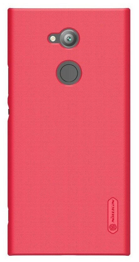 Накладка Nillkin Frosted Shield пластиковая для Sony Xperia XA2 Ultra Red (красная)