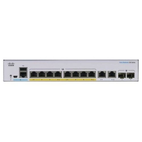 Cisco SB CBS250-8T-E-2G-EU Smart 8-port GE Ext PS 2x1G Combo 1685300₽