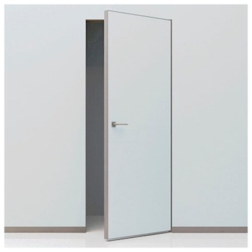 Дверной комплект под отделку Краснодеревщик/кромка алюминиевая цвет хром с 4-х сторон 2000*800 прямое открывание на себя