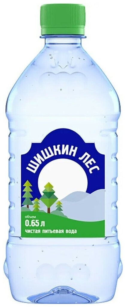 Вода питьевая Шишкин Лес, негазированная, 0,65 л х 9 шт - фотография № 2