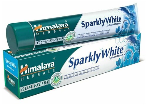 Зубная паста Sparkly White отбеливающая, 80 мл