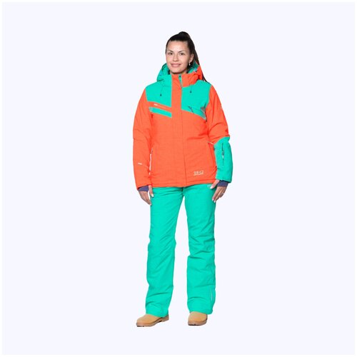 Горнолыжный костюм женский зимний Snow Headquarter B-8723 - Оранжевый - S