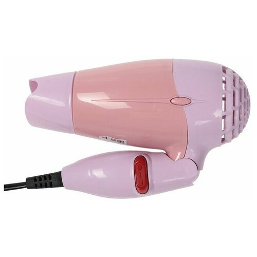 Фен Luazon LF-23 800 Вт 2 скорости 1 температурный режим складная ручка розовый 60100₽