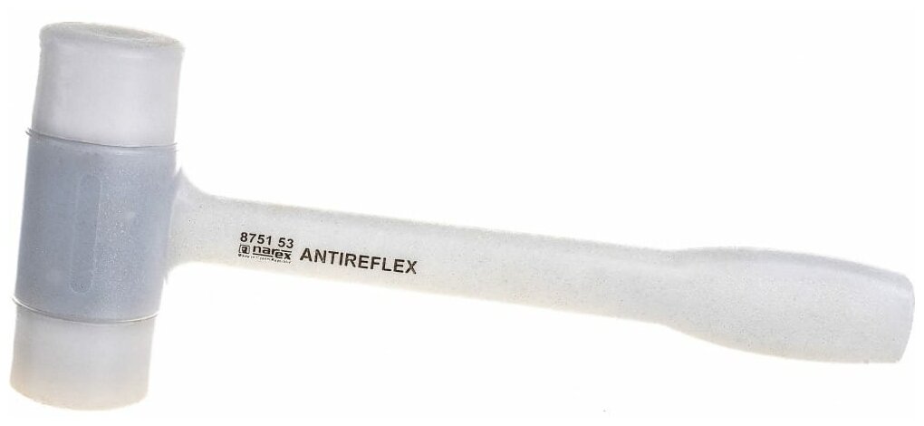 Молоток Narex с ручкой ANTIREFLEX, белый боек, длина 310 мм, 624 г 875153