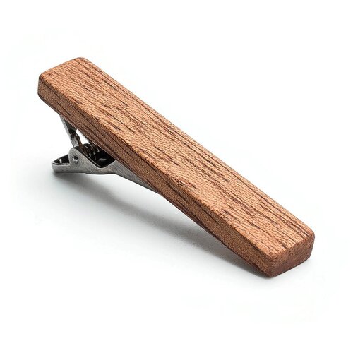 фото Зажим для галстука , коричневый нет бренда