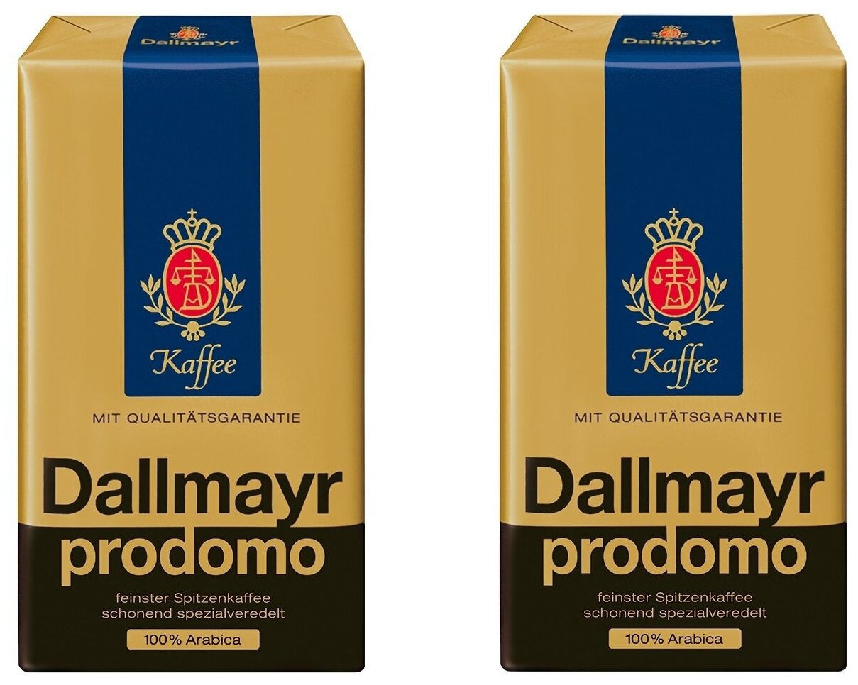 Кофе молотый Dallmayr Prodomo вакуумная упаковка, 250 г, вакуумная упаковка, 2 уп. - фотография № 5